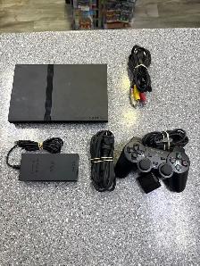 PS2 Slim System In Box Black - Photo 3