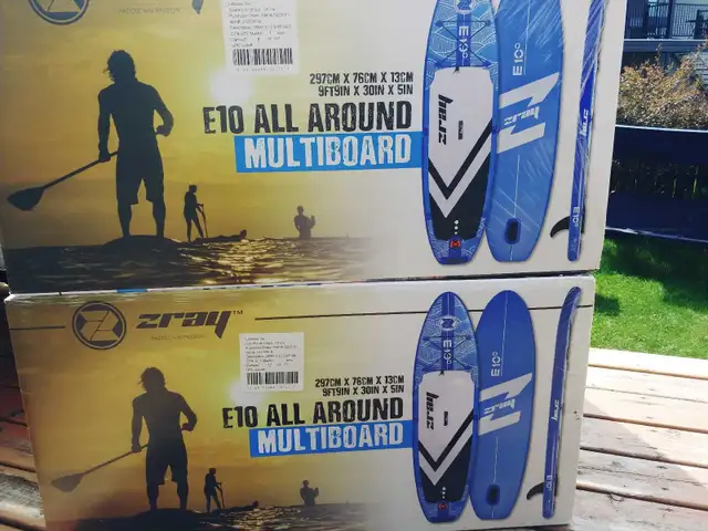 a vendre 2 paddle board multi board