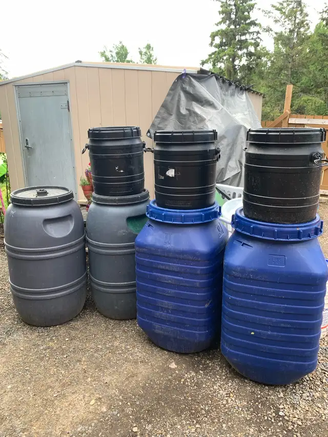 waterproof barrels.