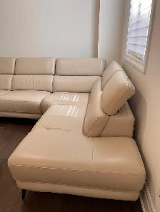 Modern 100% Genuine Leather Power Recliner sofa set - Photo 6