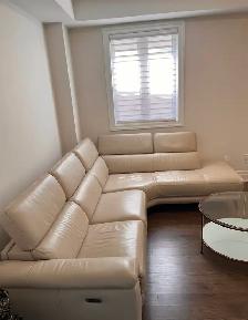 Modern 100% Genuine Leather Power Recliner sofa set - Photo 7