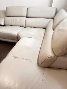 Modern 100% Genuine Leather Power Recliner sofa set - Photo 10