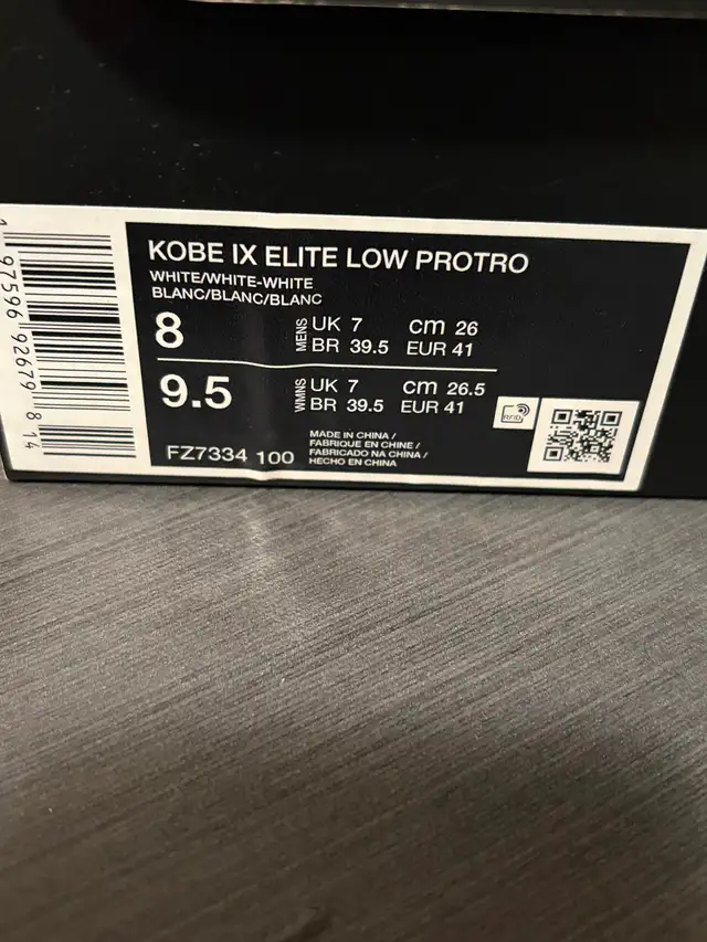 Kobe IX Elite Low Proto