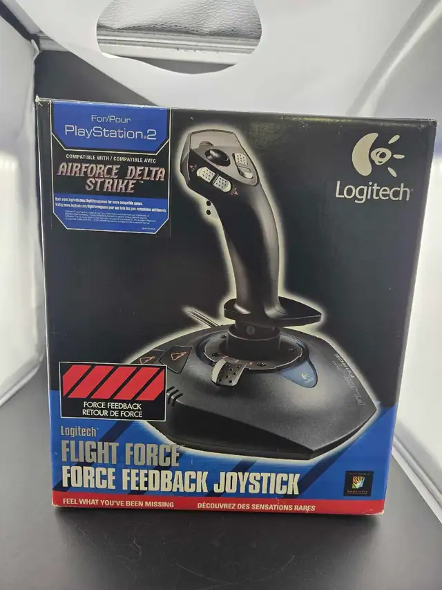 Logitech Flight Force Feedback Joystick for ps2