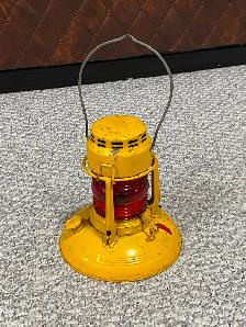 Vintage 50s Dietz No. 40 Traffic Gard Lantern marked C.E.D.