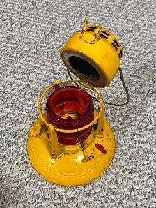Vintage 50s Dietz No. 40 Traffic Gard Lantern marked C.E.D. - Photo 2