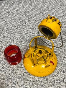 Vintage 50s Dietz No. 40 Traffic Gard Lantern marked C.E.D. - Photo 3