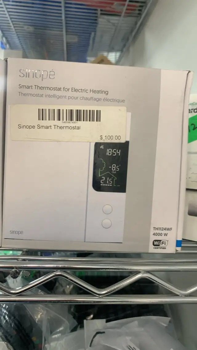 Sinope Smart Thermostat (TH1124WF)