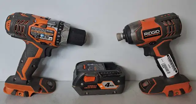 2pc Ridgid Drill Set (32985395)