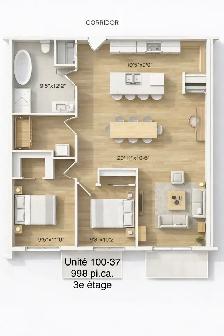 Appartements à louer 1-2-3 chambres Papineauville Petite-Nation - Photo 5