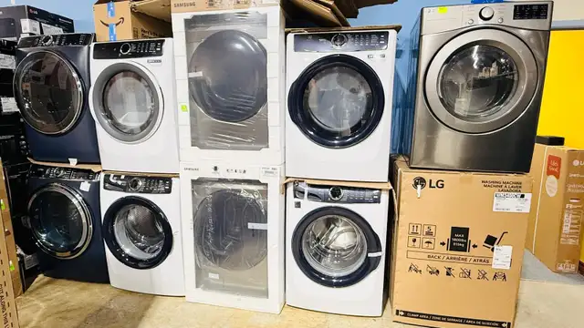 Samsung, LG & Electrolux Laundry Sets!