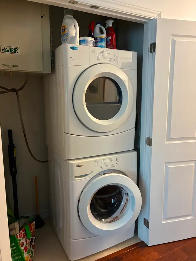 washer and dryer