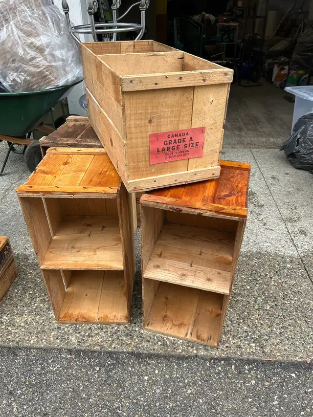 wooden crate  Vintage