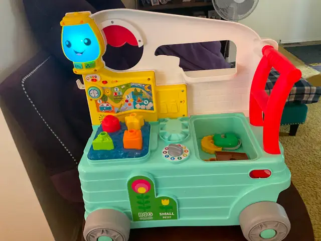 Fisher Price Alphabet Activity Push Cart.