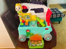 Fisher Price Alphabet Activity Push Cart. - Photo 7