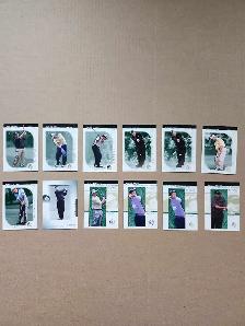 2001 Sp Authentic Preview Golf Cards