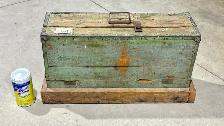 Vintage Unique Wooden Toolbox/Storage Chest- Metal Reinforcement - Photo 9
