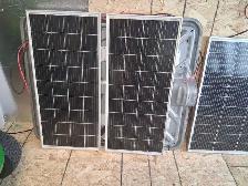 4 of 100watt solar panels (2new/2=1yr.) 2chg.controllers wiring - Photo 2
