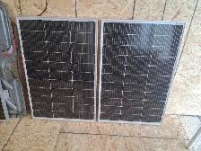 4 of 100watt solar panels (2new/2=1yr.) 2chg.controllers wiring - Photo 5