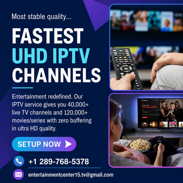 Premium 4k stable tv connection!