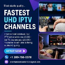 Premium 4k stable tv connection!