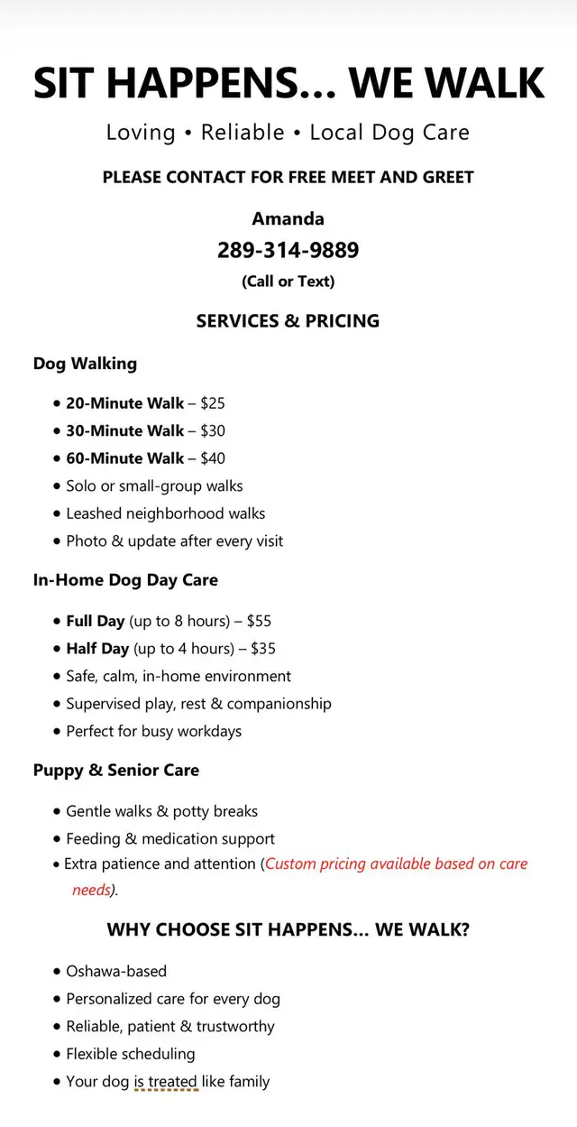 dog walker