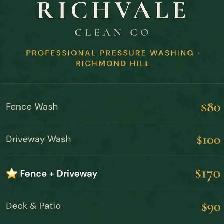 Fence/Deck/Patio Pressure Washing