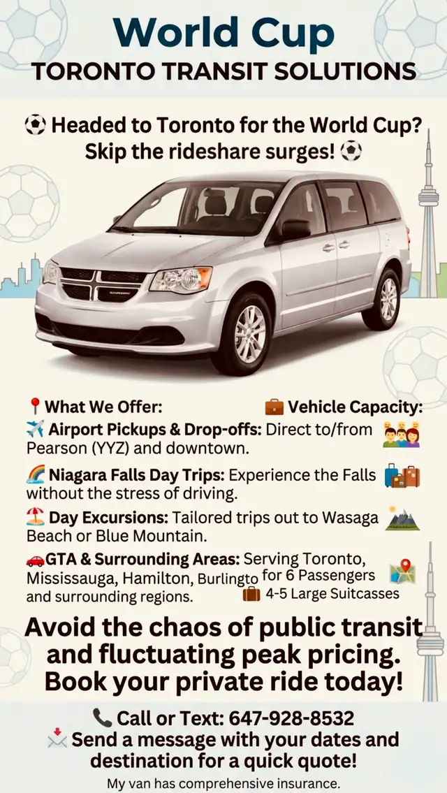 Reliable Rides for FIFA World Cup