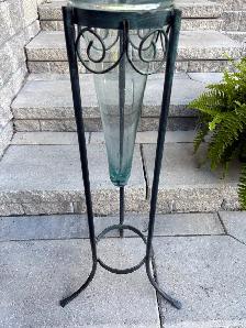Tall Metal and Glass Stand - Photo 6