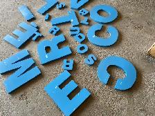 sign letters.