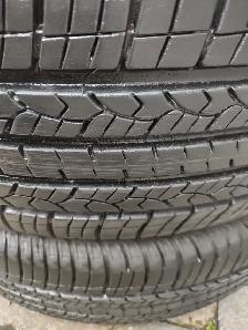 225-65R17x4 pneus été Goodyear Assurance Cs Fuel Max comme neuf - Photo 4