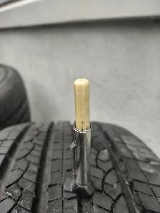 225-65R17x4 pneus été Goodyear Assurance Cs Fuel Max comme neuf - Photo 8