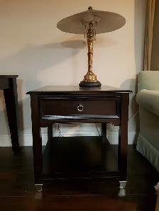 End Table - with drawer and shelf