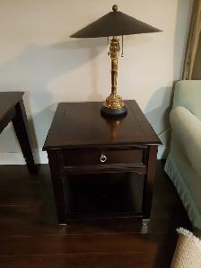 End Table - with drawer and shelf - Photo 2