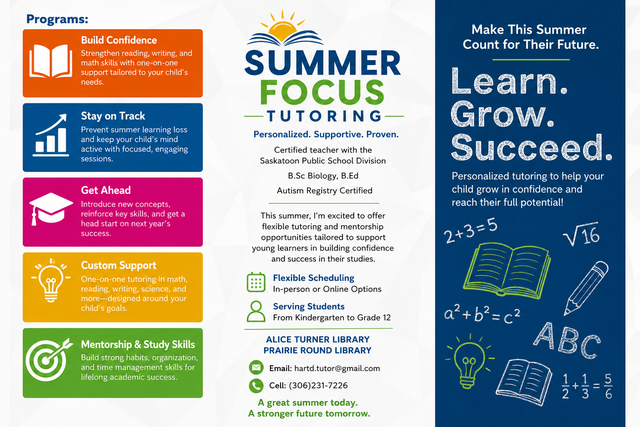 Summer Tutoring | Math, Reading, Writing & Study Skills |