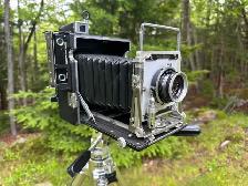 Graflex Crown Graphic 4X5 Lge Format Camera Bundle Working Clea