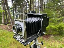 Graflex Crown Graphic 4X5 Lge Format Camera Bundle Working Clea - Photo 4