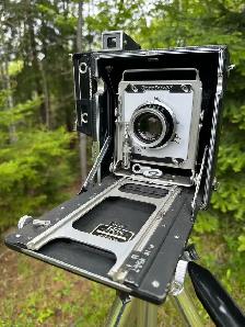 Graflex Crown Graphic 4X5 Lge Format Camera Bundle Working Clea - Photo 7