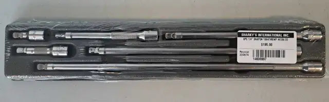 6pc 1/4' Snap-On Extension Set 106ATMXWP (14606997)
