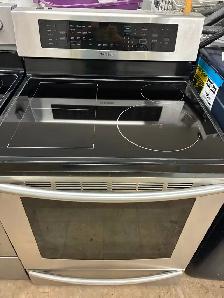 Samsung induction/convection dbl oven.     $700 tax in.