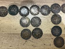 27 Antique large Canadian pennies from 1859 to 1920 - Photo 4