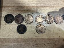 27 Antique large Canadian pennies from 1859 to 1920 - Photo 6