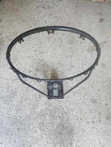 Heavy duty steel basketball rim