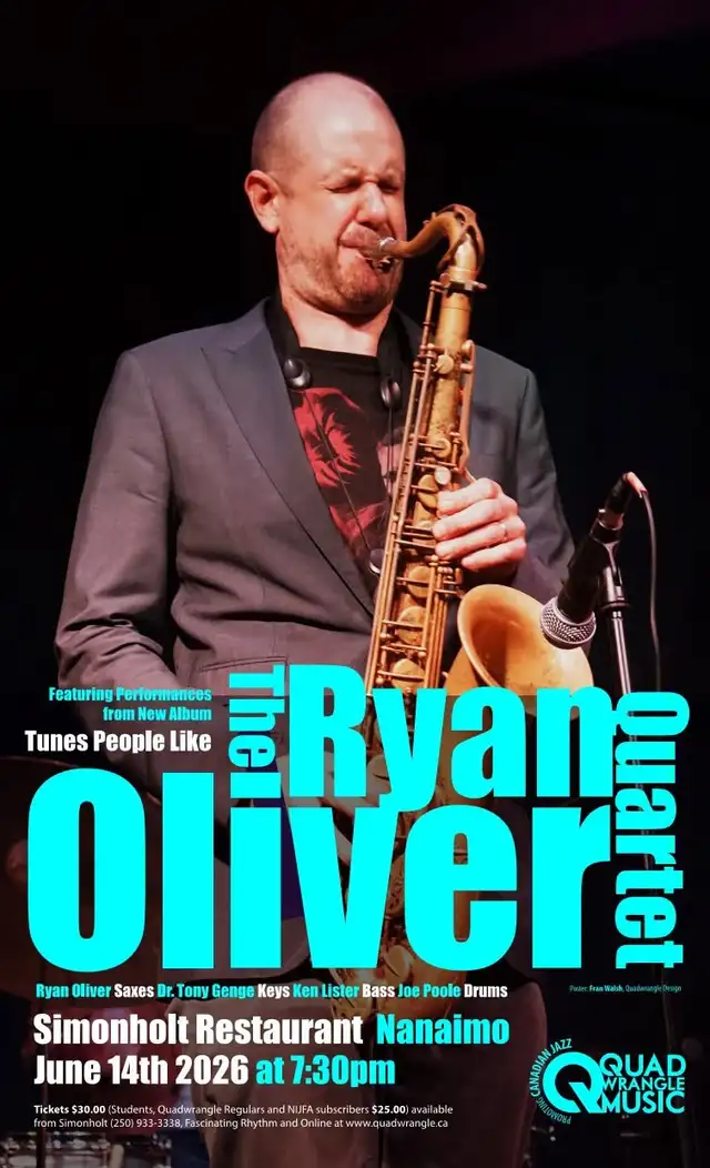 The Ryan Oliver Quartet at Simonholt Restaurant (Nanaimo)