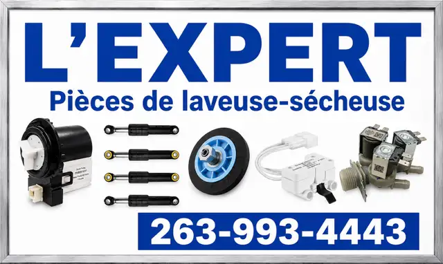L’expert pièces laveuses sécheuses