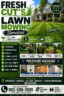 lawn mowing and tree trimming - Photo 2
