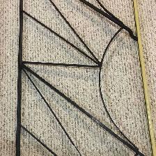 Iron bannister (indoor)