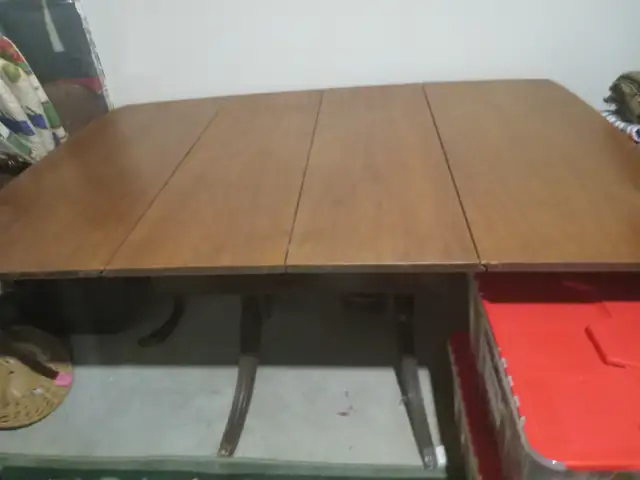 DINING TABLE ANTIQUE/VINTAGE DUNCAN PHYFE 1950'S ERA
