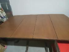 DINING TABLE ANTIQUE/VINTAGE DUNCAN PHYFE 1950'S ERA - Photo 2