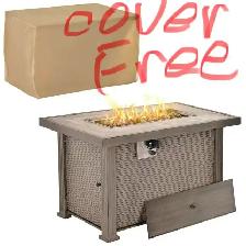 Brand New Aluminum & Steel Fire Pit Table Special $299